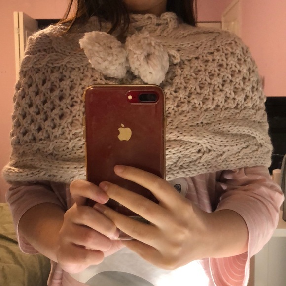Mexx Knit Shoulder Wrap Scarf - Picture 2 of 9
